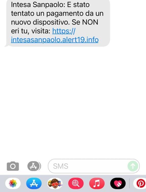 Attenzione a questo SMS di una Banca: è una truffa! Ecco come funziona